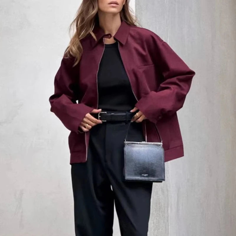 Bloomsbury™ I Zip-Up Wool Jacket