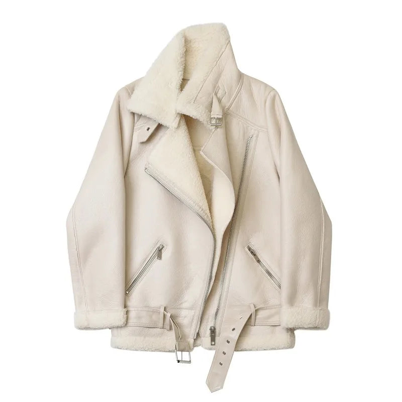 Whitstable™ I Biker Shearling Jacket