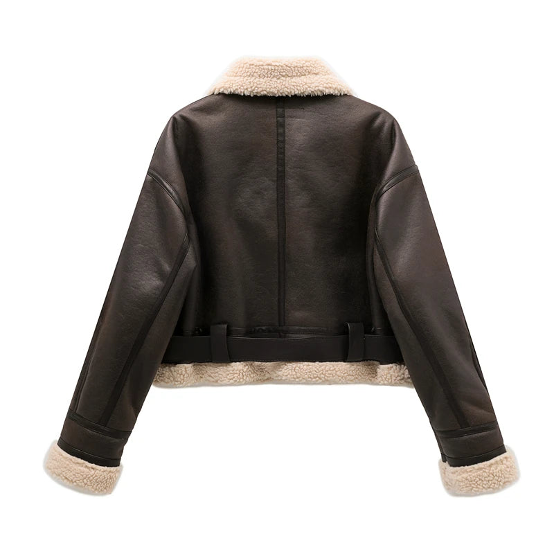 Northbridge™ I Cropped Shearling Jacket